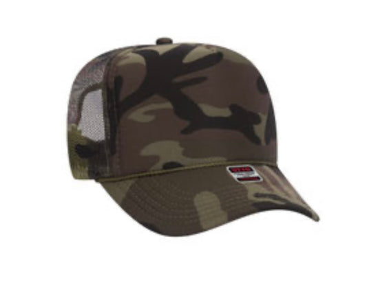 Dark Camo Trucker