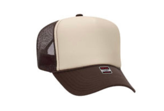 2 Tone Trucker - Light & Dark Brown