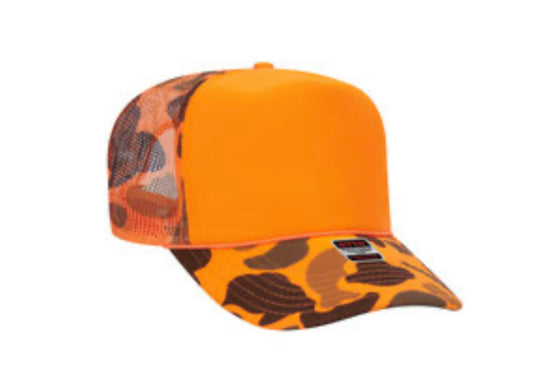 Neon Orange Camo