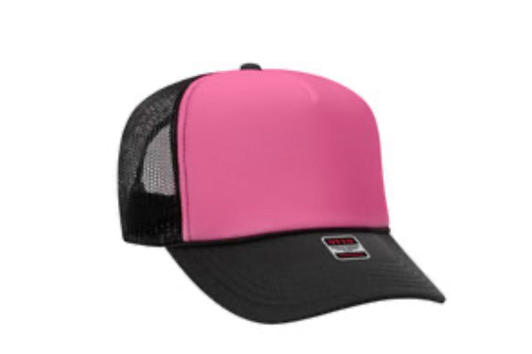 2 Tone Trucker - Black & Pink